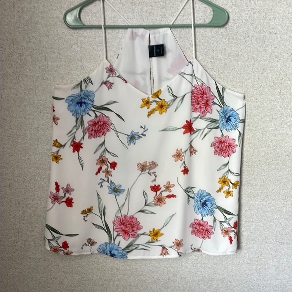 Express Multicolor Floral Camisole Top